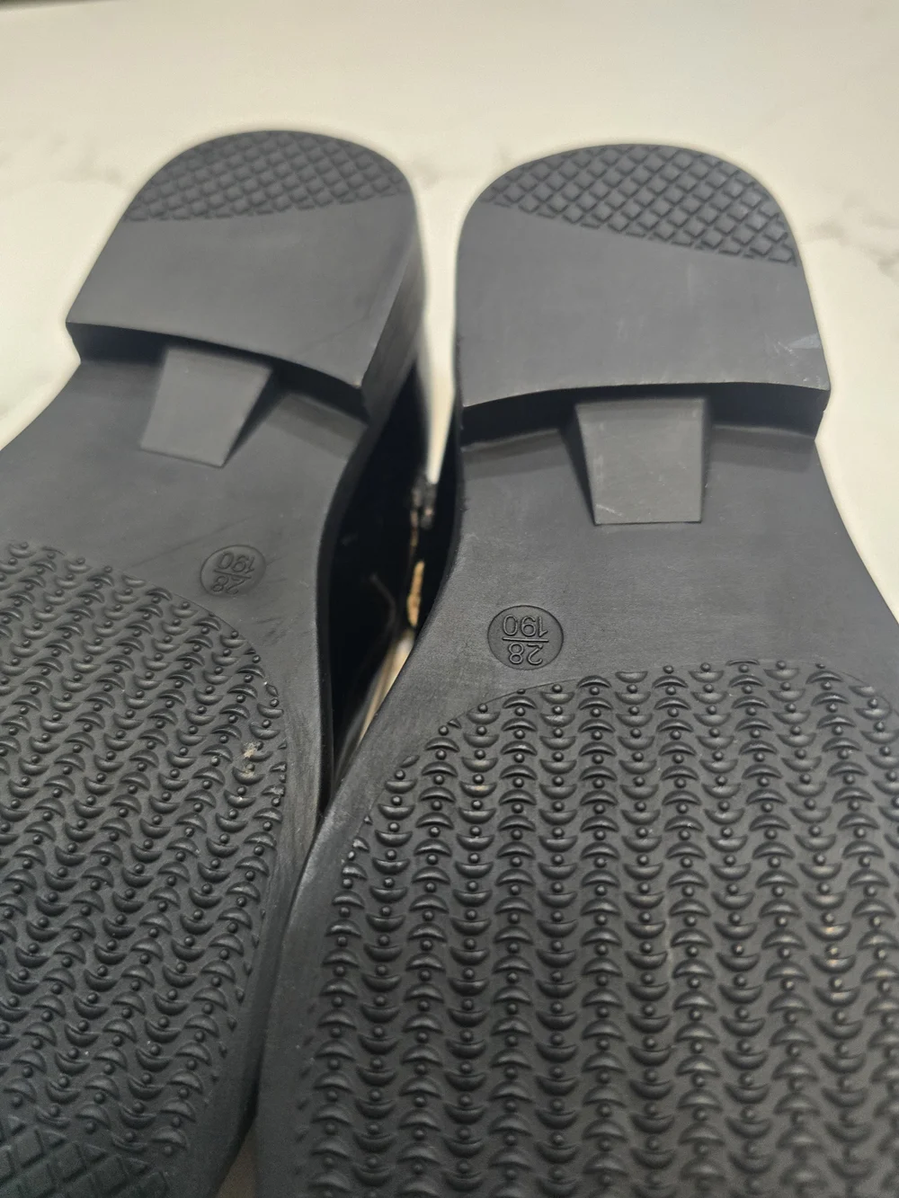 Girls' Black Bow Shoes